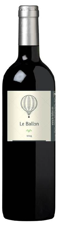 En rødvin fra Le Ballon i Frankrig.
